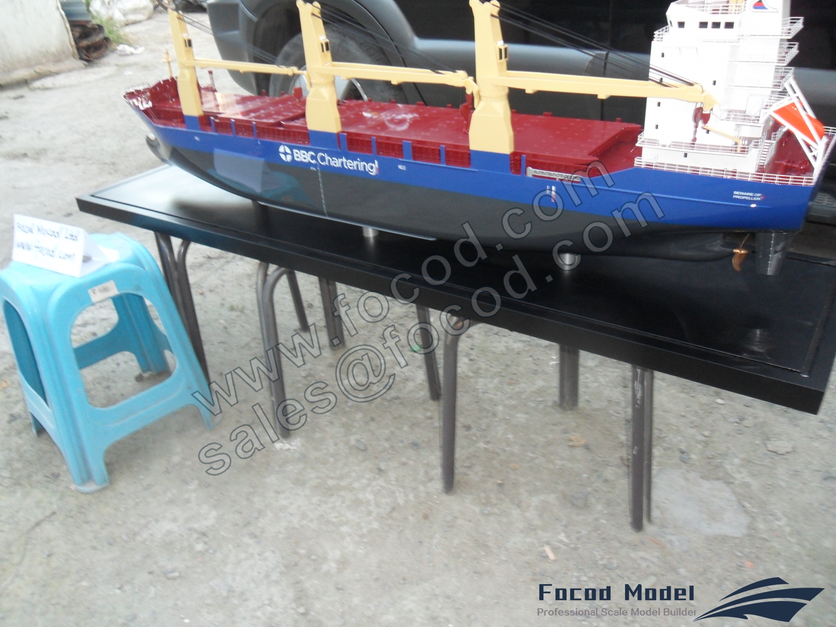 custom made model of 143m General cargo vessel